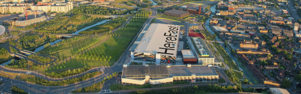 Here East Plexal aerial