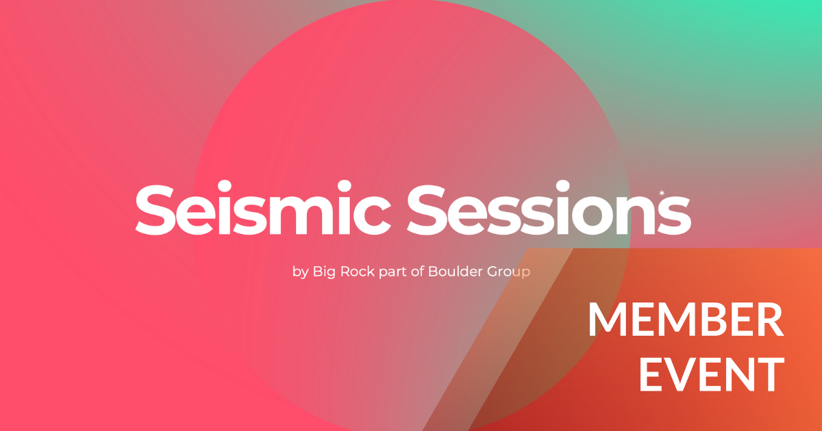 Boulder Group presents Seismic Sessions: Making PPC click